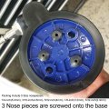 Pneumatic Rivet Gun 1 4 36 1 8 52 And 3 32 Capacity Nose Pieces With 50pcss        Pop Riveting Set Heavy Duty Air Rivet