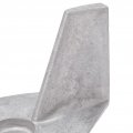 822157t2 Outboard Trim Tab Anode Boat Motor Aluminum Alloy Replacement For Mariner 25a 50 Hp 2 4 Stroke