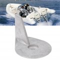 822157t2 Outboard Trim Tab Anode Boat Motor Aluminum Alloy Replacement For Mariner 25a 50 Hp 2 4 Stroke
