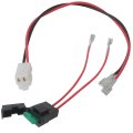 Battery Wire Harness Kit For Razor Pr200 V27 Mx350 V33 Mx400 And Pocket Mod Scooter V45 3 Hole Plug Replacement With 30amp In 