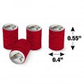 Rainbow Trout Fishing 6 Valve Stem Caps For Tire Rim Wheel Aluminum Red