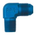 482217 Adapter Fitting 8 X 3 4 Mpt 90 Degrees Blue Anodized Aluminum Degree 