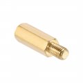 Uxcell M5x25mm 7mm Male-female Brass Hex Pcb Motherboard Spacer Standoff For Fpv Drone Quadcopter Computer Circuit Board 10pcs