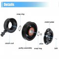 Uxcell Ac Compressor Clutch Set Replace For Jeep Wrangler 2012-2018 A C Repair Assembly
