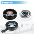 Uxcell Ac Compressor Clutch Set Replace For Jeep Wrangler 2012-2018 A C Repair Assembly