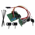 Jeenda Ignition Switch Module With Keys Am124137 Am119999 Compatible John Deere Garden Tractors 325 335 345 Serial Numbers