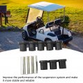 2 Set Rear Spring Bushing Leafs Shackles Sleeve Rugged Stable Spring Kit For Ea Za Go Txt Medalist Golf Cart Gas Electric