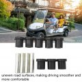 2 Set Rear Spring Bushing Leafs Shackles Sleeve Rugged Stable Spring Kit For Ea Za Go Txt Medalist Golf Cart Gas Electric
