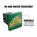 George Mason University Primary Logo Tow Trailer Hitch Cover Plug Insert 2