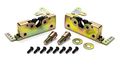 Large Locking Bear Claw Door Latch Set 9805 Manual Steel Cadmium Pair With Hardware And Strikers 