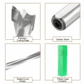 Uxcell Brad Point Drill Bits For Wood 7mm X 68mm Right Turning Carbide Woodworking Carpentry Drilling Tool