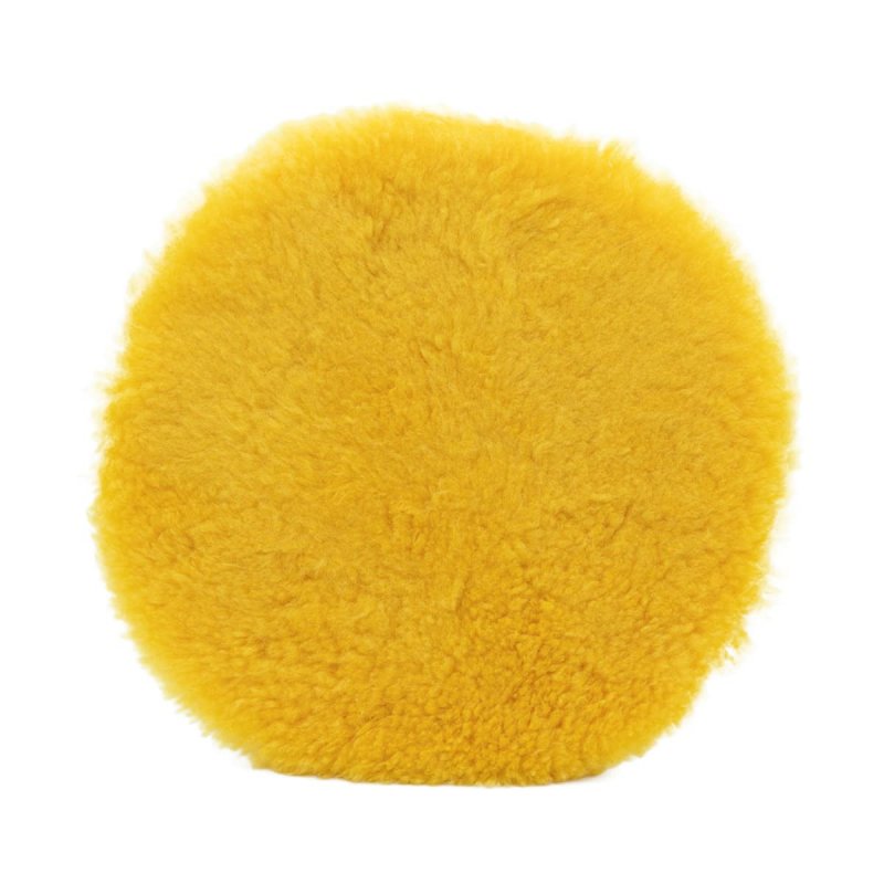 3d Yellow X-cut Lambswool Pad Fast Level Heavy Compound Cuts Superior Finish For Automotive Painted Surfaces 100 Wool Cutting