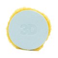 3d Yellow X-cut Lambswool Pad Fast Level Heavy Compound Cuts Superior Finish For Automotive Painted Surfaces 100 Wool Cutting