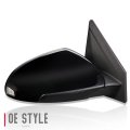 Hy1321257 Factory Style Passenger Right Side Mirror Manual Folding Power Adjust Heated Glass Turn Signal Blind Spot Detection