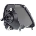 Mitsubishi Eclipse Headlight Passenger Side Replacement 2000 2001 2002 Fits Mi2503112 Mr496322 Halogen Clear Lens Assembly 
