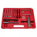 Eastwood Steering Wheel Puller Set Kit Automotive Tool Long Adaptor Cap Screws Bolts Lock Plate Removal With Jack Screw 