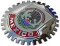 Mexico Mexican Car Grille Badge