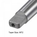 Uxcell 15mm High-speed Steel Twist Bit Extra Long Drill With Mt2 Morse Taper Shank 220mm Overall Length