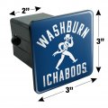 Washburn University Ichabods Logo Tow Trailer Hitch Cover Plug Insert 2