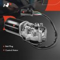A-premium Front Windshield Wiper Motor Compatible With Jeep Vehicles Tj 2003-2006 Wrangler Sport Utility 5-pin Replace
