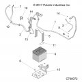 Polaris Ranger Battery To Solenoid Cable Genuine Oem Part Qty 1