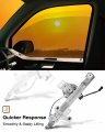 A-premium Power Window Regulator With Motor Compatible Dodge Caliber 2007-2012 Hatchback Rear Driver Side