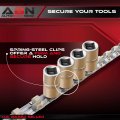 Abn Metal Socket Organizer Tray 3pc Set 1 4in 3 8in 2in Drive Rail Clips