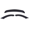 Rp Style Front Bumper Lip Pp Fits For 2013-2014 Ford Mustang Spoiler Matte Black Protector 