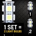 Pilot Automotive Il-194w-9wk Replacement White Led Bulb 2 Pieces 1 Pack
