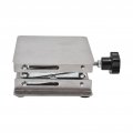 Lifting Platform Stand Adjustable Stainless Steel Lab Jack Scissor For Objects Instruments Physics Chemistry And Biology