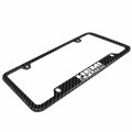 Ipick Image Made For Hemi 5 7 Liter Black Real 3k Carbon Fiber 50 States 4 Holes License Plate Frame