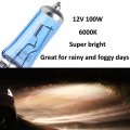 Etopars 2 X Car Vehicle Bright 9005 Hb3 6000k Xenon Gas Halogen Headlight White Light Lamp Bulbs 100w