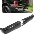 Rear Bumper End Cap For 2015 2020 Ford F150 Bl3852 Steel Guard Pad Cover Powder Coated Black Fits Styleside Bed Without Parking 