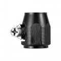 X Autohaux 5 Pcs An4 Hex Car Hose Finisher Flexible Rubber Pipe Clamp With Screw Band Adapter Fitting For Oil Fuel Water Tube