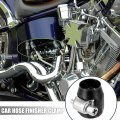 X Autohaux 5 Pcs An4 Hex Car Hose Finisher Flexible Rubber Pipe Clamp With Screw Band Adapter Fitting For Oil Fuel Water Tube