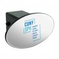 Cuny School Of Public Health Sph Logo Oval Tow Hitch Cover Trailer Plug Insert 2