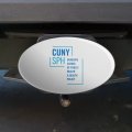 Cuny School Of Public Health Sph Logo Oval Tow Hitch Cover Trailer Plug Insert 2