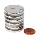 6 Piece N52 1 26 X 8 Most Powerful Disc Neodymium Magnets 50 Stronger Than N35 
