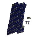 Blue 520x94 Drive Chain For Kawasaki Tecate 250 3 Wheeler Fits 1986 And 1987 Models Fs-520-nzb-94 With Master Link 
