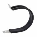 12 Pack 1 25 In Rubber Cushioned Stainless Steel Cable Clamps P Style Hose And Pipe Clamp Set For Automotive Marine Industrial 