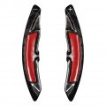 Lirun Steering Wheel Larger Paddle Shifter Extension Trim Covers For Porsche Panamera 17-2018 For Macan 14-2018 Cayenne 15-2018