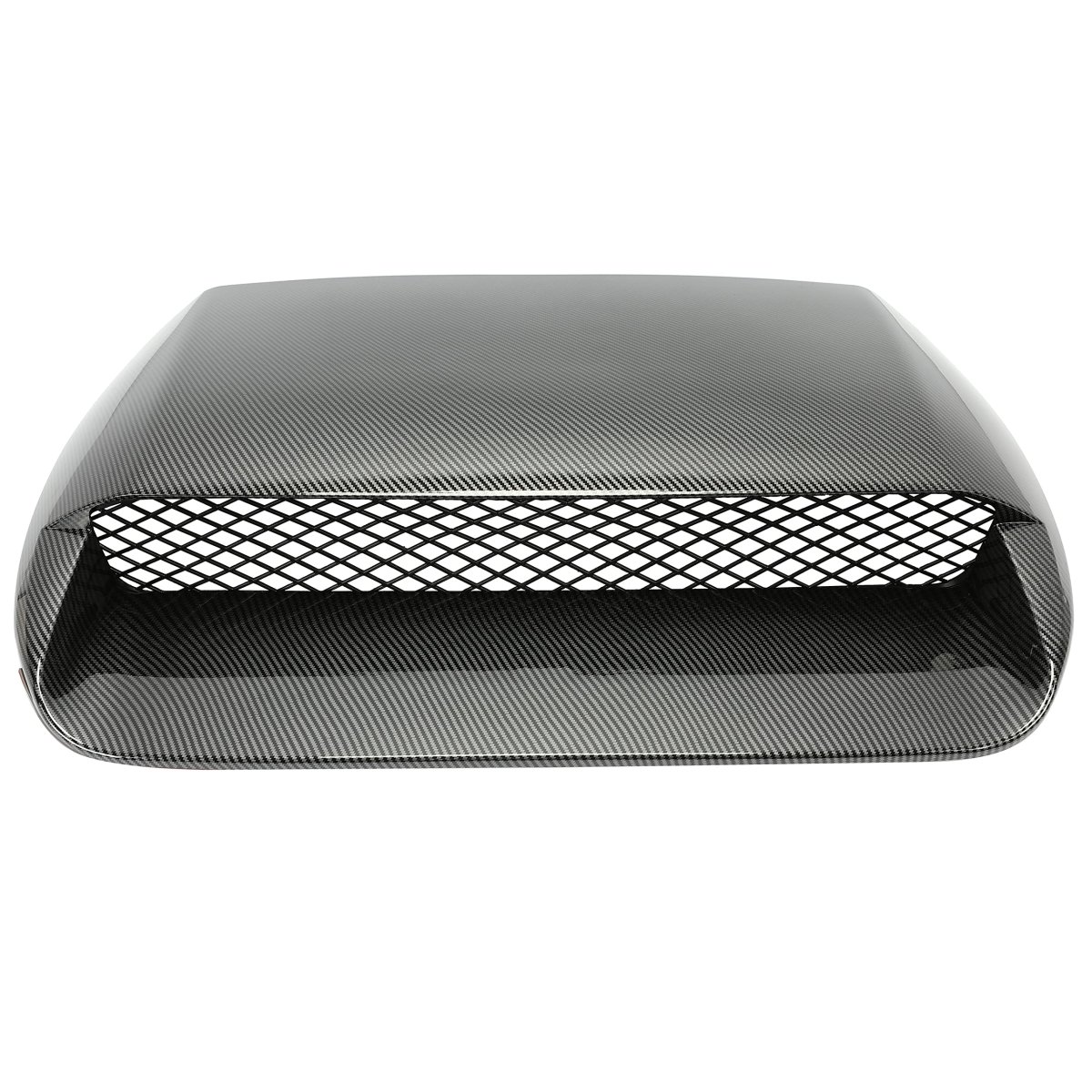Front Hood Bonnet Air Intake Scoop Cover With Mesh Grille For 2015 2021 Subaru Wrx Sti Carbon Fiber Style Vent Cold Flow Abs