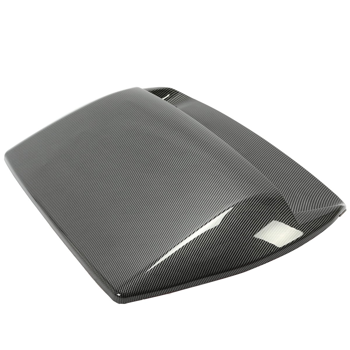 Front Hood Bonnet Air Intake Scoop Cover With Mesh Grille For 2015 2021 Subaru Wrx Sti Carbon Fiber Style Vent Cold Flow Abs