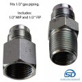 Supplying Demand 203-3132 5 Feet Clothes Dryer Gas Connector 1 2 Inch Od