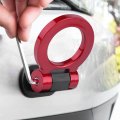 Qiilu Car Tow Hook Decor Hooks Kit Bumper Trailer Sticker Decorations For Auto Exterior Accessories Only Decoration Red 