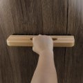 Wallpaper Smoothing Brush 4 Row Horse Hair With Wood Handle For Hanging Paste Application And Tile Grout Cleaning 11 By 3 15 In 