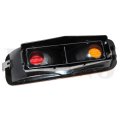 Land Rover Genuine Rear Bumper Light Left Hand Driver Side Amber Red Compatible Discovery 2 1999-2002 Part Xfb101490