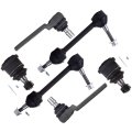 Premium Suspension Set Of 6 Front Lower Ball Joint Sway Bar End Link Upper Compatible Fit For Mercury Grand Marquis 1995-1997 