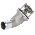 06c121111c Engine Coolant Thermostat Housing Water Outlet Kit For Audi A4 2002 2005 Quattro 2006 A6 2004 
