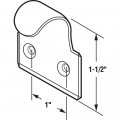 Prime-line F 2540 Sash Lift 1 In Hole Centers Steel Brass Finish 2 Pack